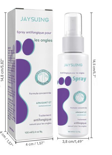 Spray Réparateur Ongles Naturel - Fortifiant & Anti-Mycoses 100 ml