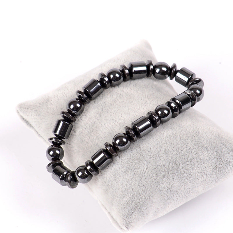 Bracelet Magnétique Hématite - Bien-Être & Magnétothérapie - Algonoova
