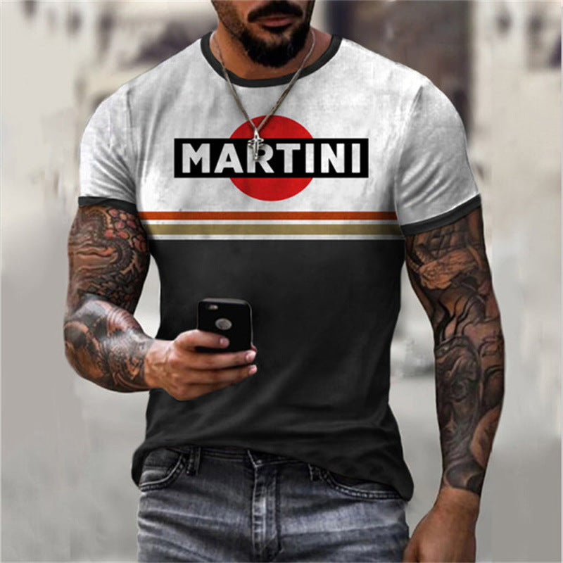 T-SHIRT 3D MANCHES COURTES