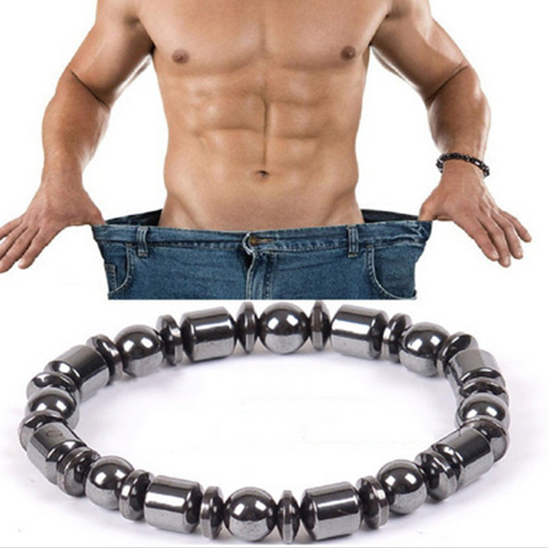 Bracelet Magnétique Hématite - Bien-Être & Magnétothérapie - Algonoova