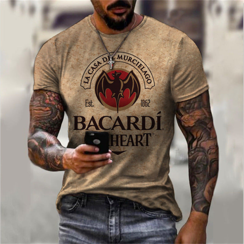 T-SHIRT 3D MANCHES COURTES
