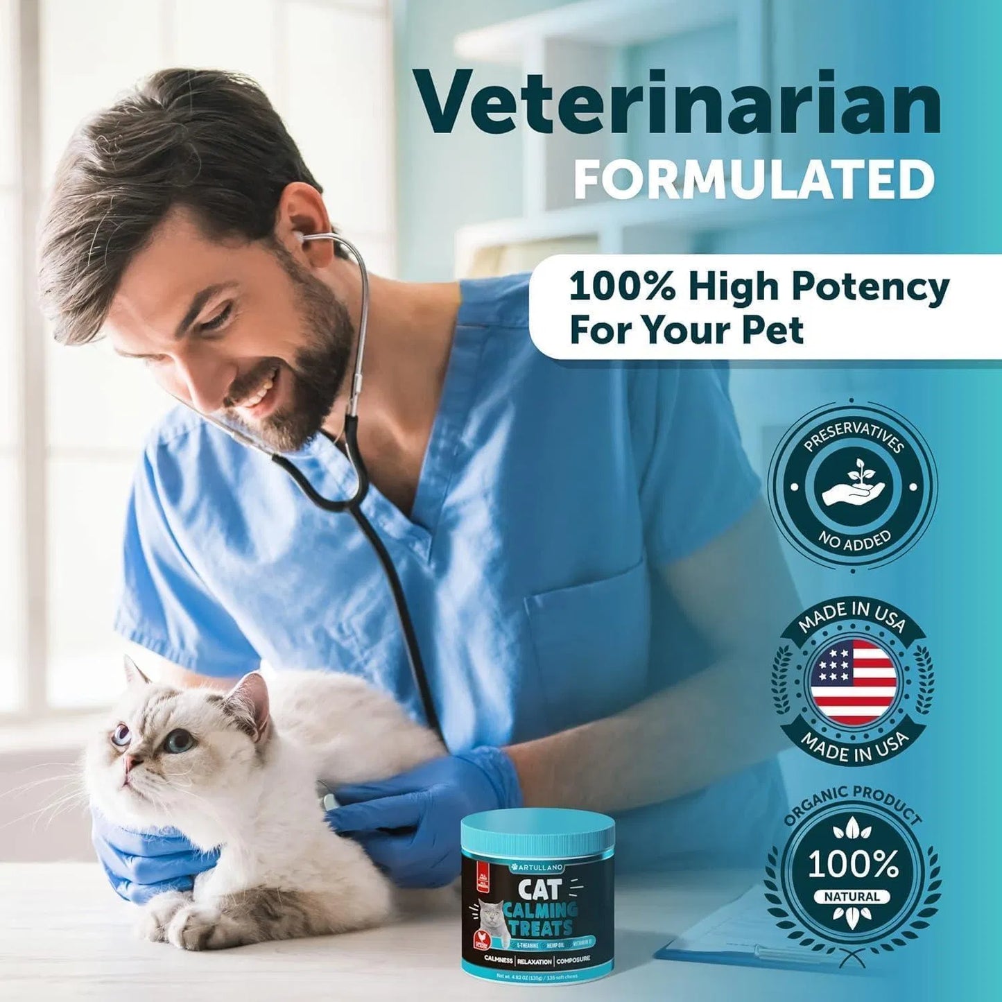 FRIANDISES APAISANTES POUR CHAT