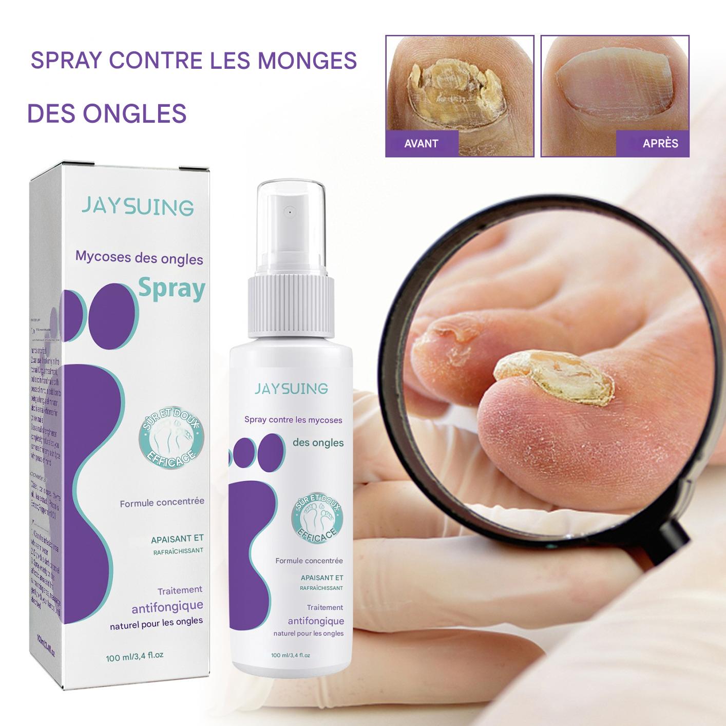 Spray Réparateur Ongles Naturel - Fortifiant & Anti-Mycoses 100 ml