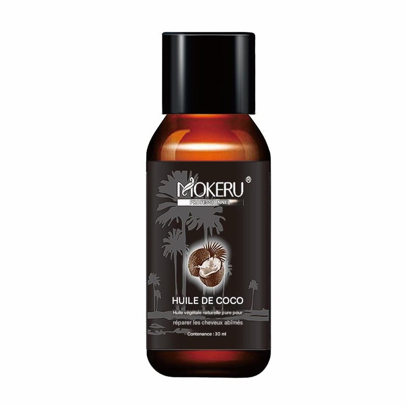 Huile de Coco Cheveux 100% Naturelle - Réparation Anti-Frisottis