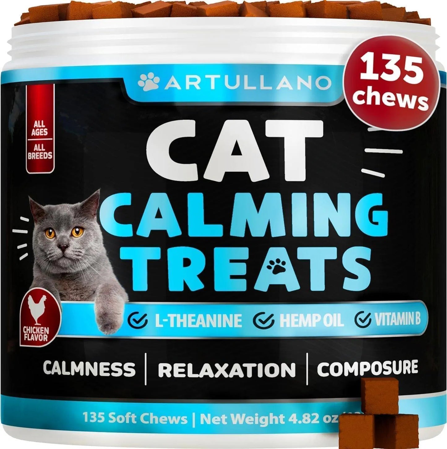 FRIANDISES APAISANTES POUR CHAT