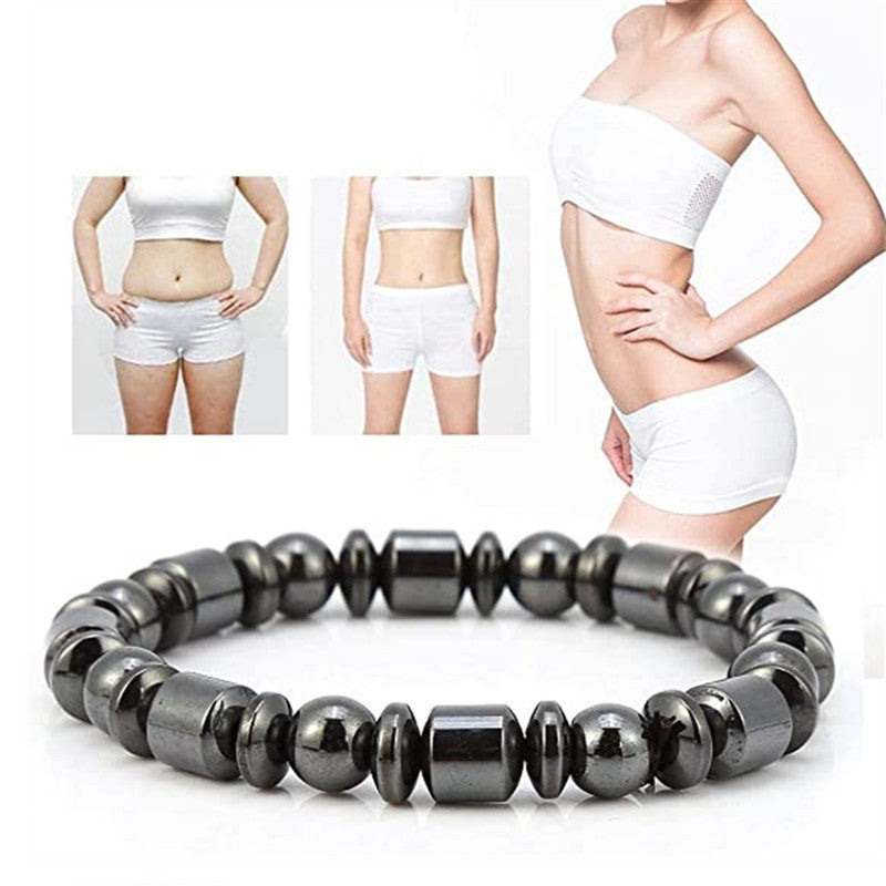 Bracelet Magnétique Hématite - Bien-Être & Magnétothérapie - Algonoova