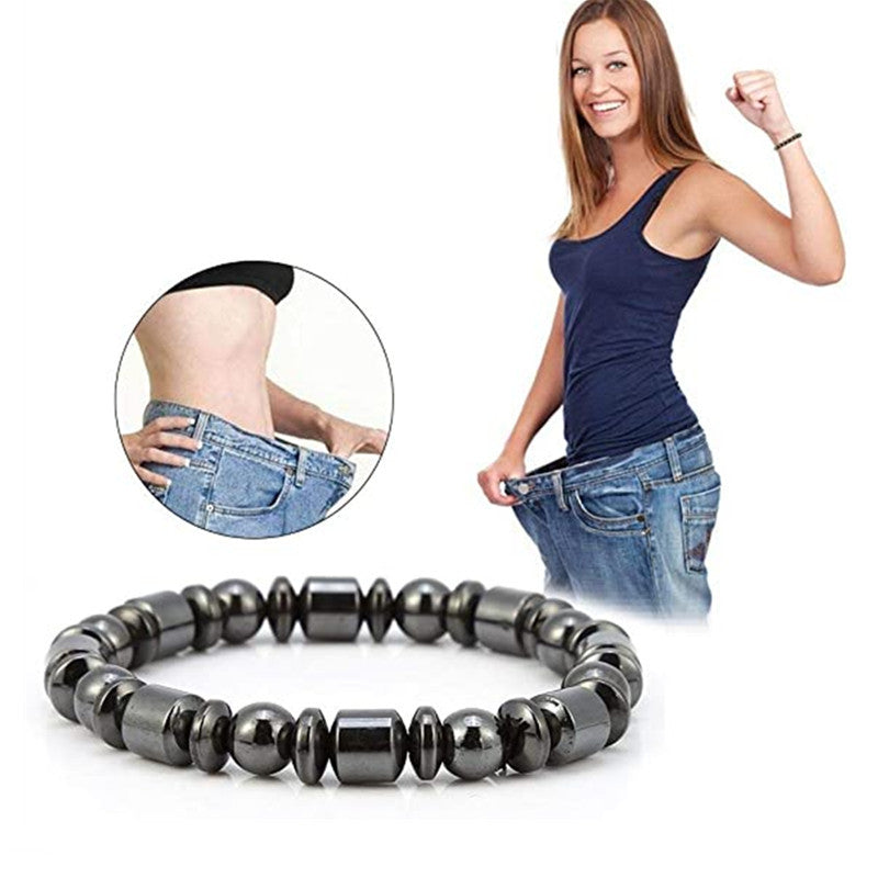 Bracelet Magnétique Hématite - Bien-Être & Magnétothérapie - Algonoova