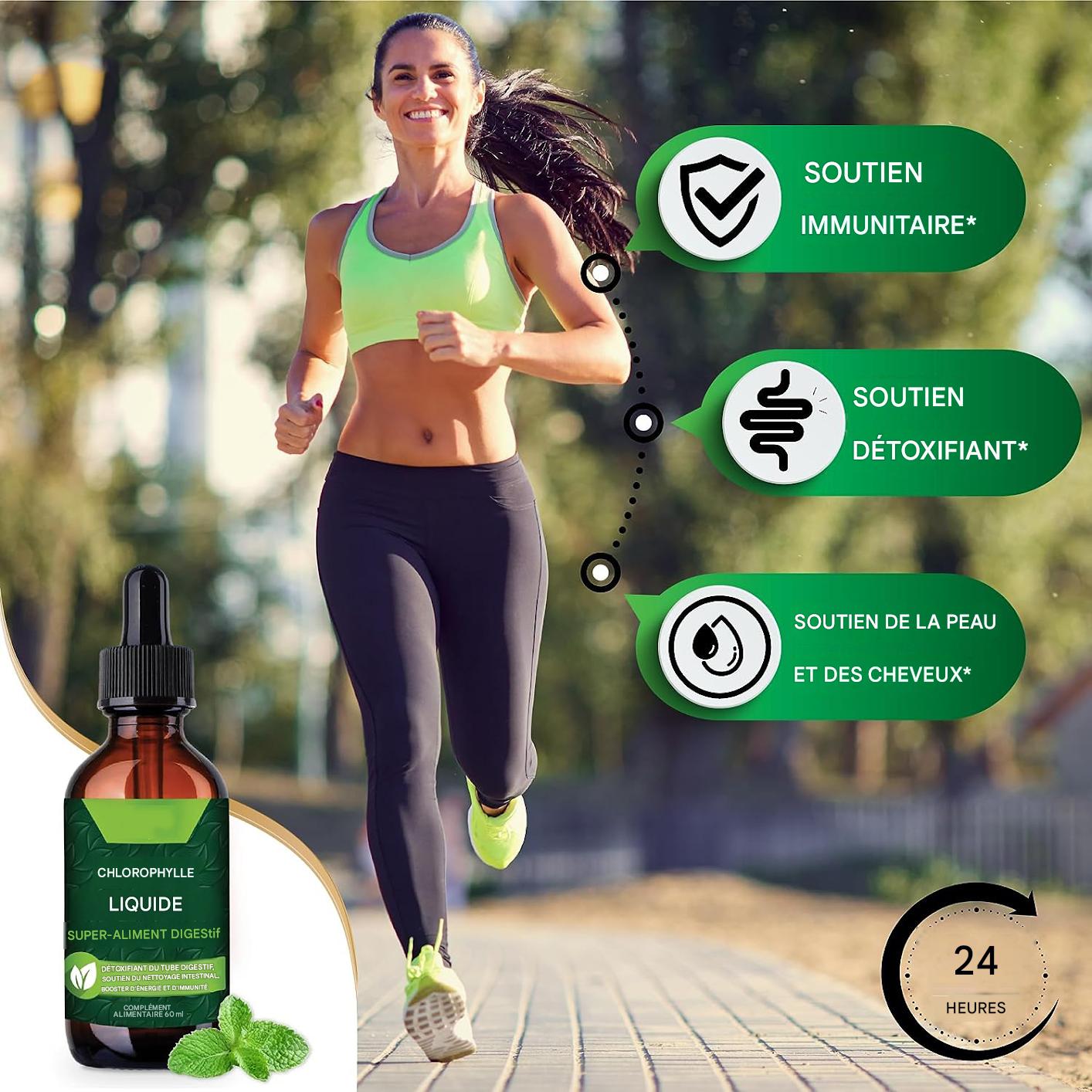 Gouttes liquides - Chlorophylle naturelle 30 ml